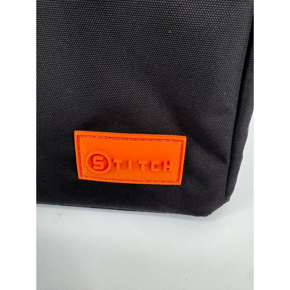 Stitch Golf Insulated Cooler Bag Unisex OS Black Durable YKK Zipper Sport Travel